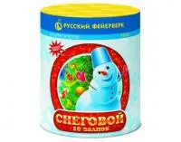Батарея салютов Снеговой Р7212 купить от производителя Русский Фейерверк — Троицк
