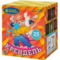 Батарея салютов Крендель Р7281 в Троицке доставка Русский Фейерверк