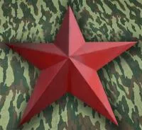 Красная звезда нержавеющая сталь эмаль в Троицке (518419)