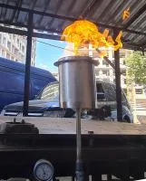 Газовая горелка ГВД 379 10 89 00 ПС (514271) монтаж вечный огонь ø 154 мм. ветроустойчивая  в Троицке