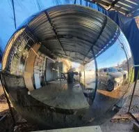 Сфера шар ø 2000 мм. (514274) производство арт-объект пустотелая в Троицке