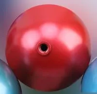 Ёлочный шар красный (518840) ∅ 500 мм. Троицк
