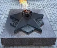 Вечный огонь фигурная подложка литье из чугуна (NSO-PiroClub) в Троицке