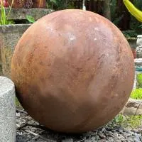 Шар металлический кортен (518919) ∅ 800 мм. Троицк