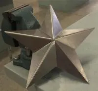 Звезда из углеродистой стали на памятник в Троицке (518462)