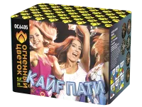 Батарея салютов Кайф-пати ОС6405 купить от производителя Огненный Цветок — Троицк