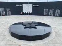Звезда чугун (518248) производство комплект горелка ГВД 379 10 89 00 ПС вечный огонь ø 1100 мм. монолит - литье  в Троицке
